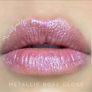 Lipsense by Senegence Shade: Metallic Rose Gloss, NWT